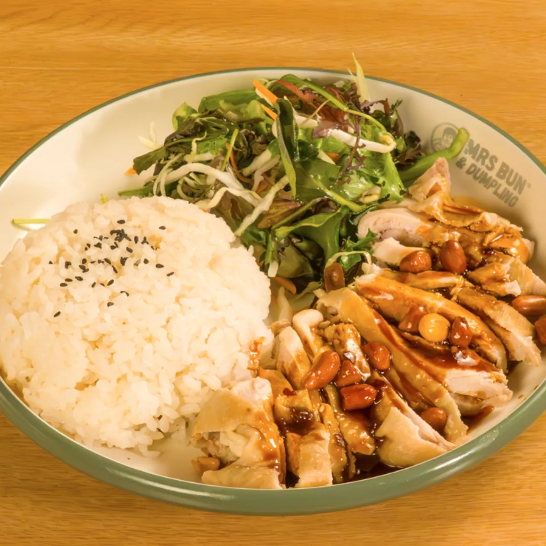 Kung Pao Chicken on Rice