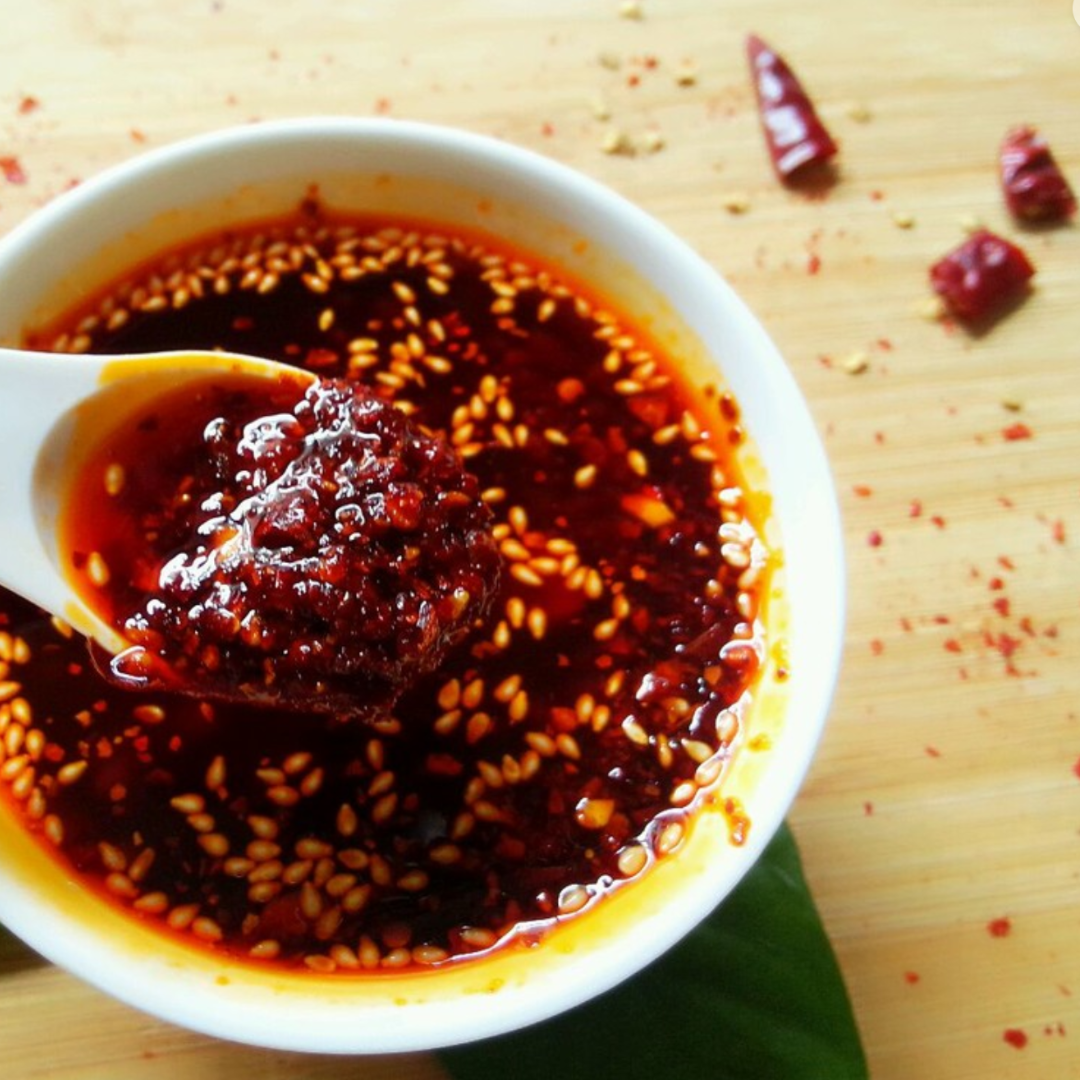 Home made chilli oil