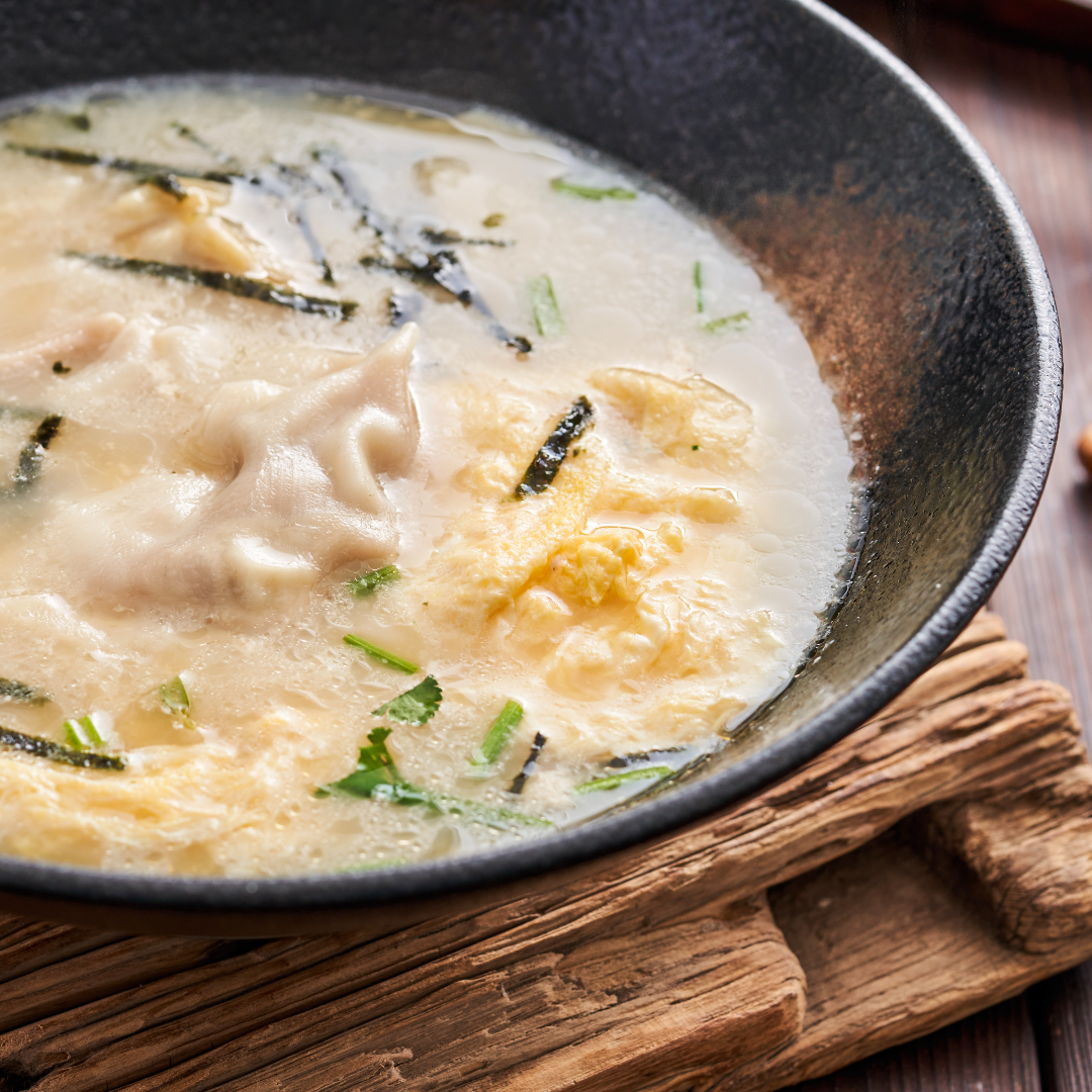 Wonton Soup with egg