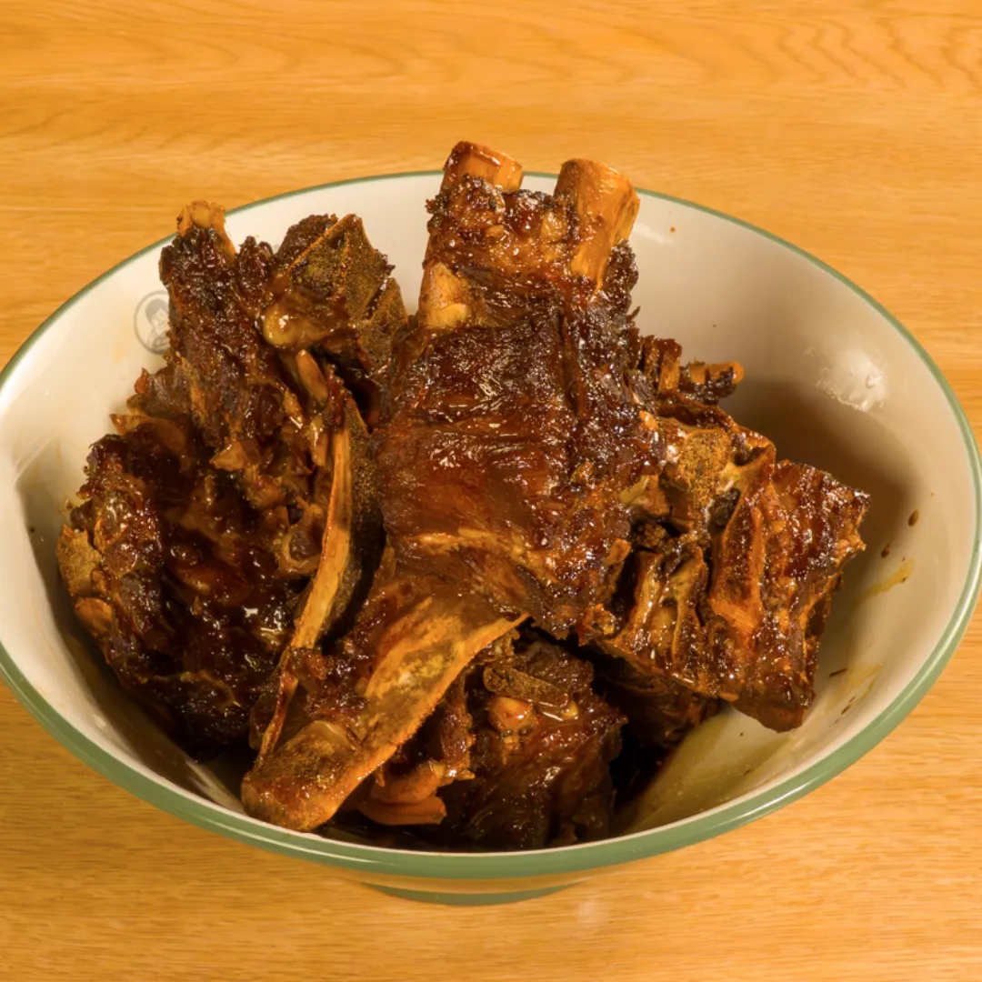 Smoke pork bone