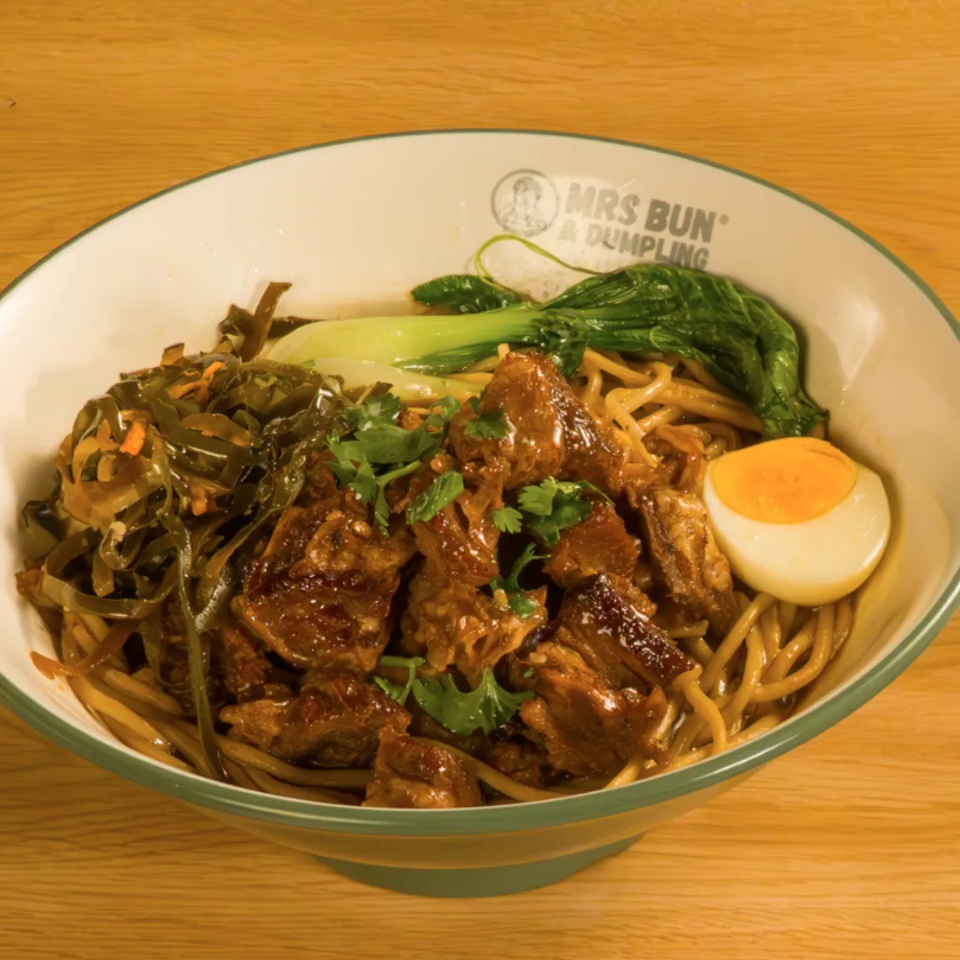 Spicy Beef on Ramen