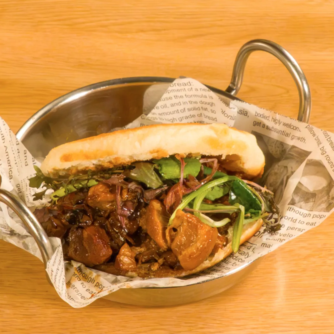 Pork belly slider